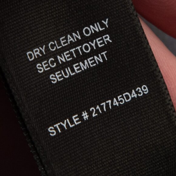 Rebecca Taylor Dress Off The Shoulder Slub Knit Fringe Mini Sheath Blue Size 2 - Picture 5 of 6